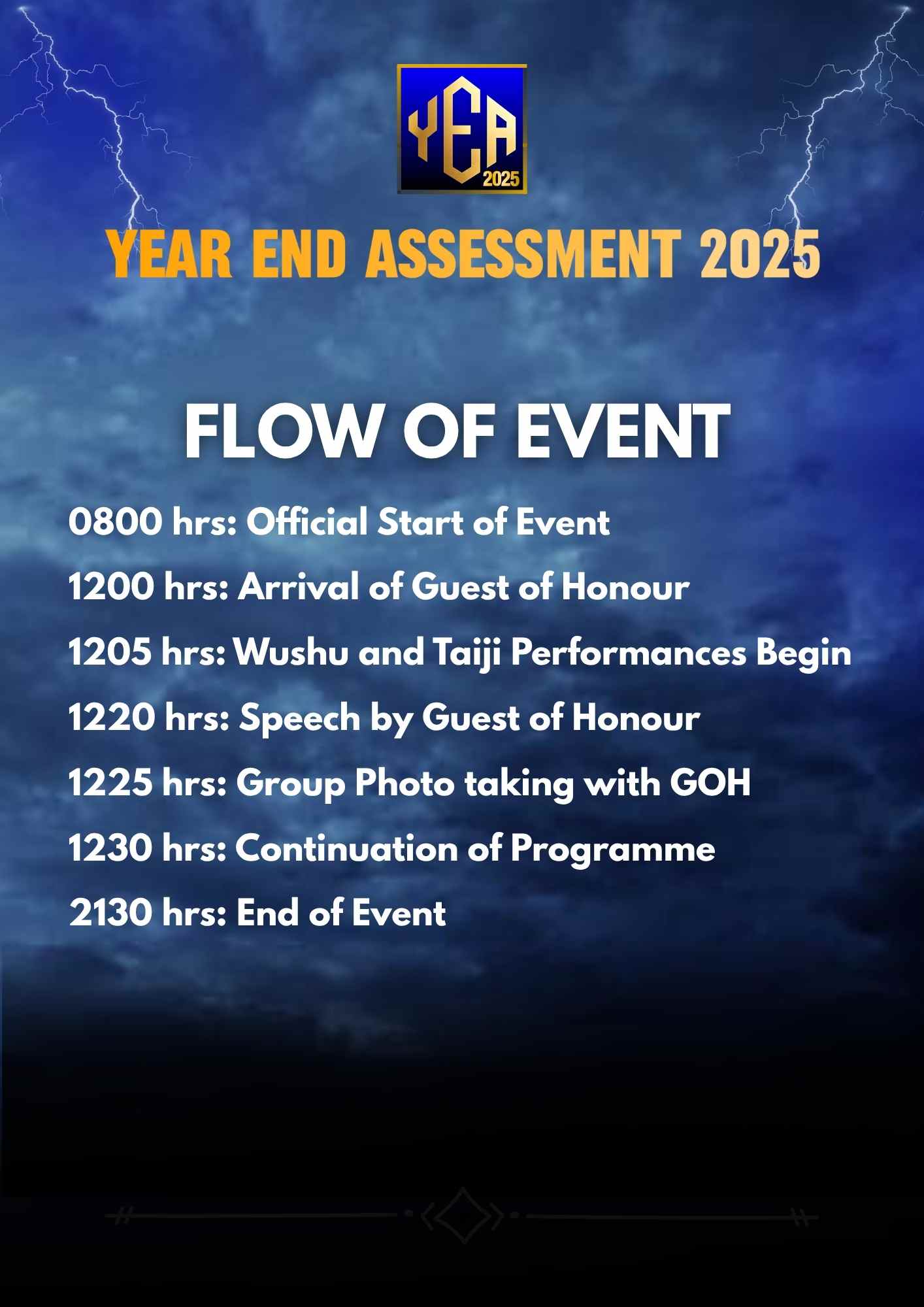 Xuan Sports Year End Assessment (YEA) on 8 November 2025