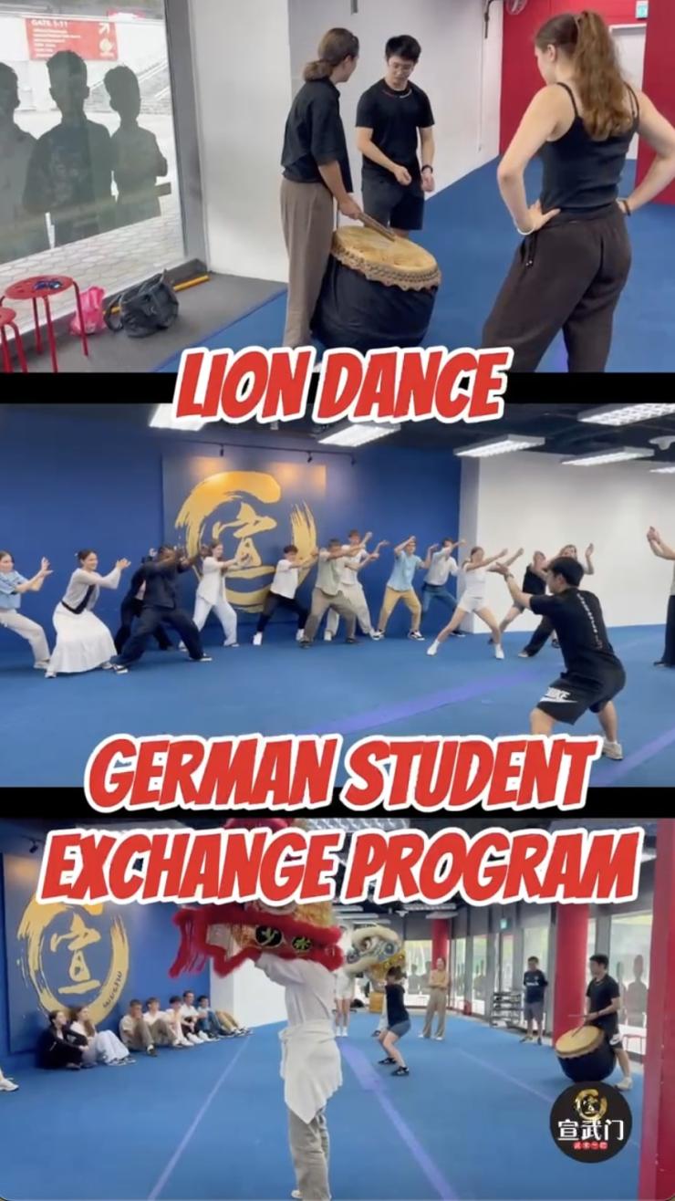 🦁 A Cultural Exchange in Motion | 文化交流在跃动中展开 🇸🇬🇩🇪