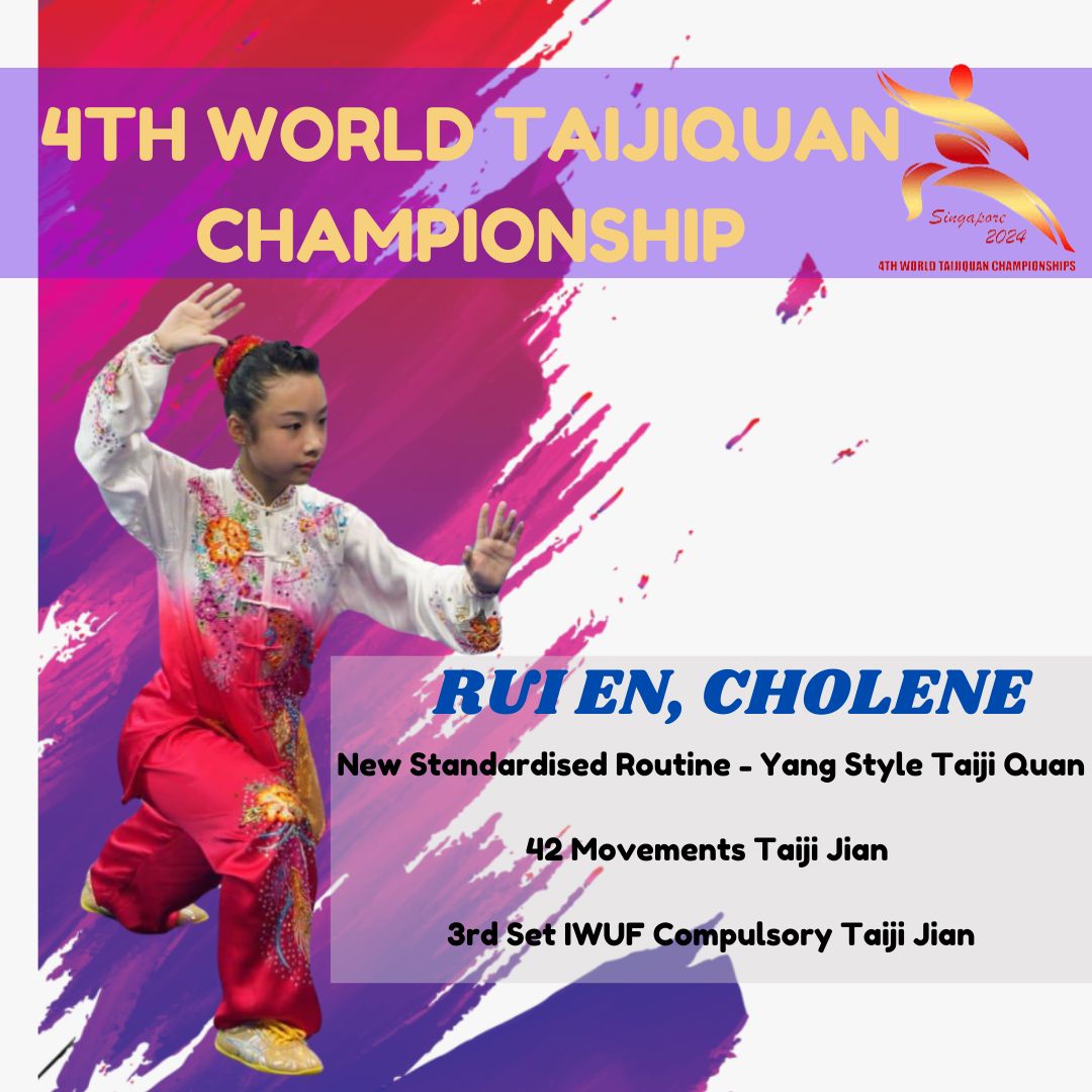 Singapore at the 4th World TaijiQuan Championship!