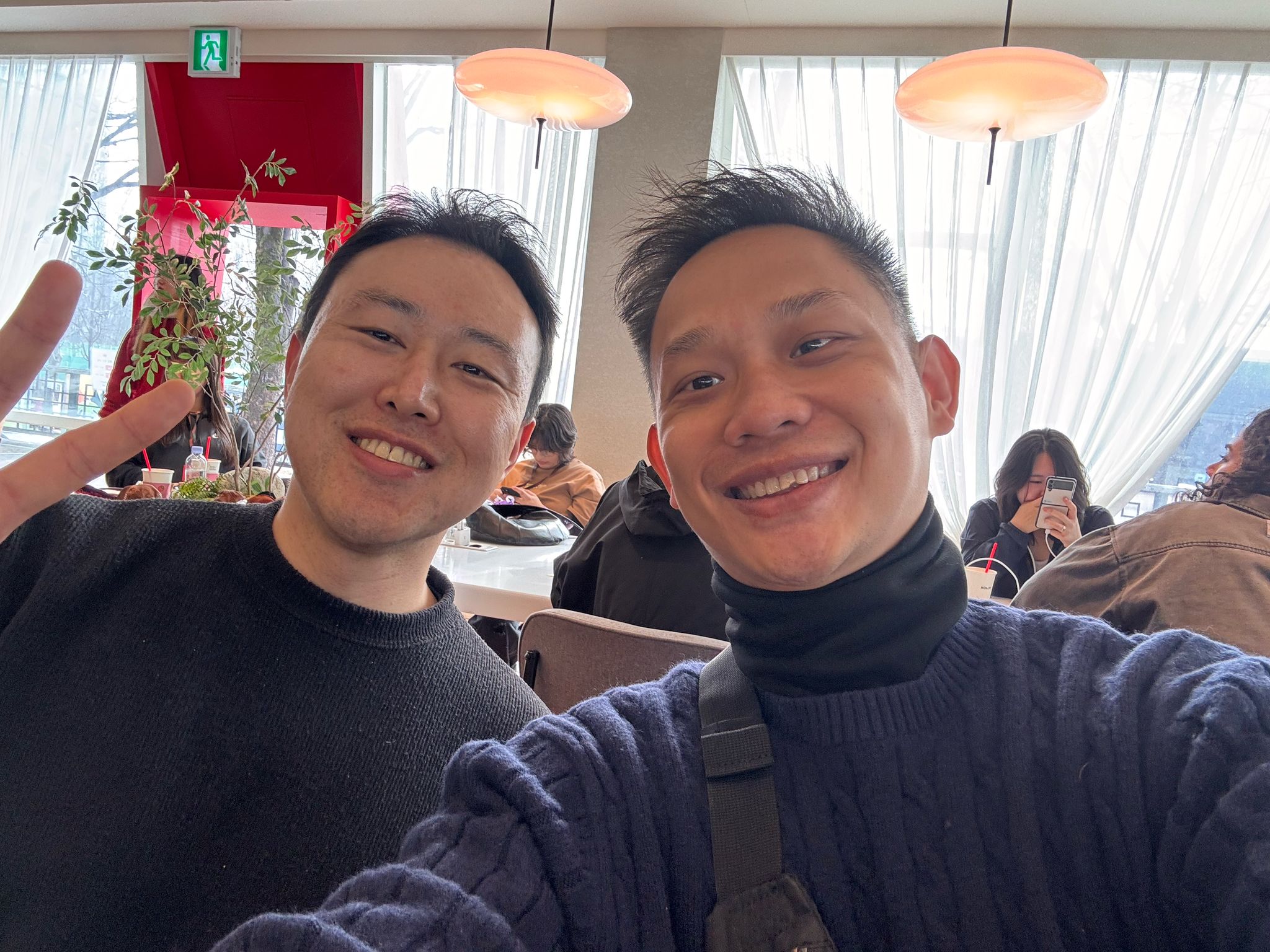 Our founder had a great time catching up with Master Yoon Jong-seong 윤종성 ❤️